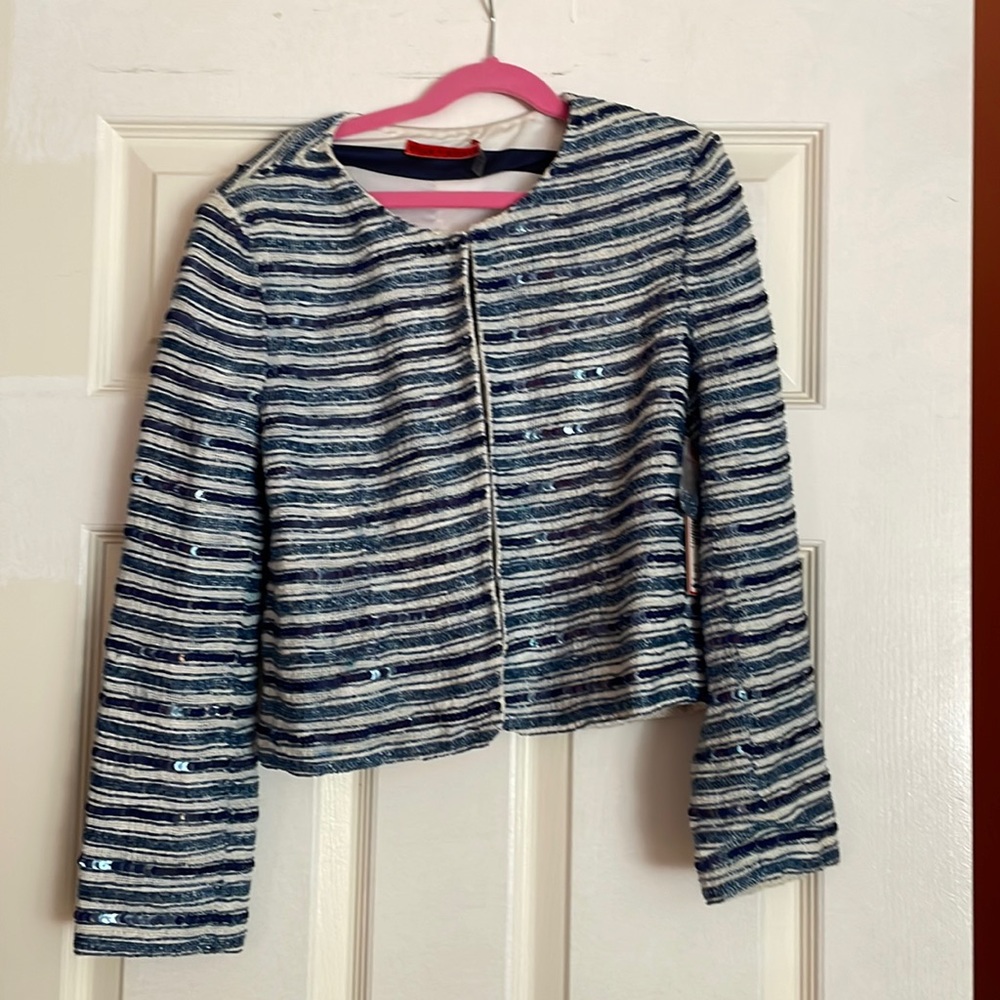 Olive and Olivia beaded jacket